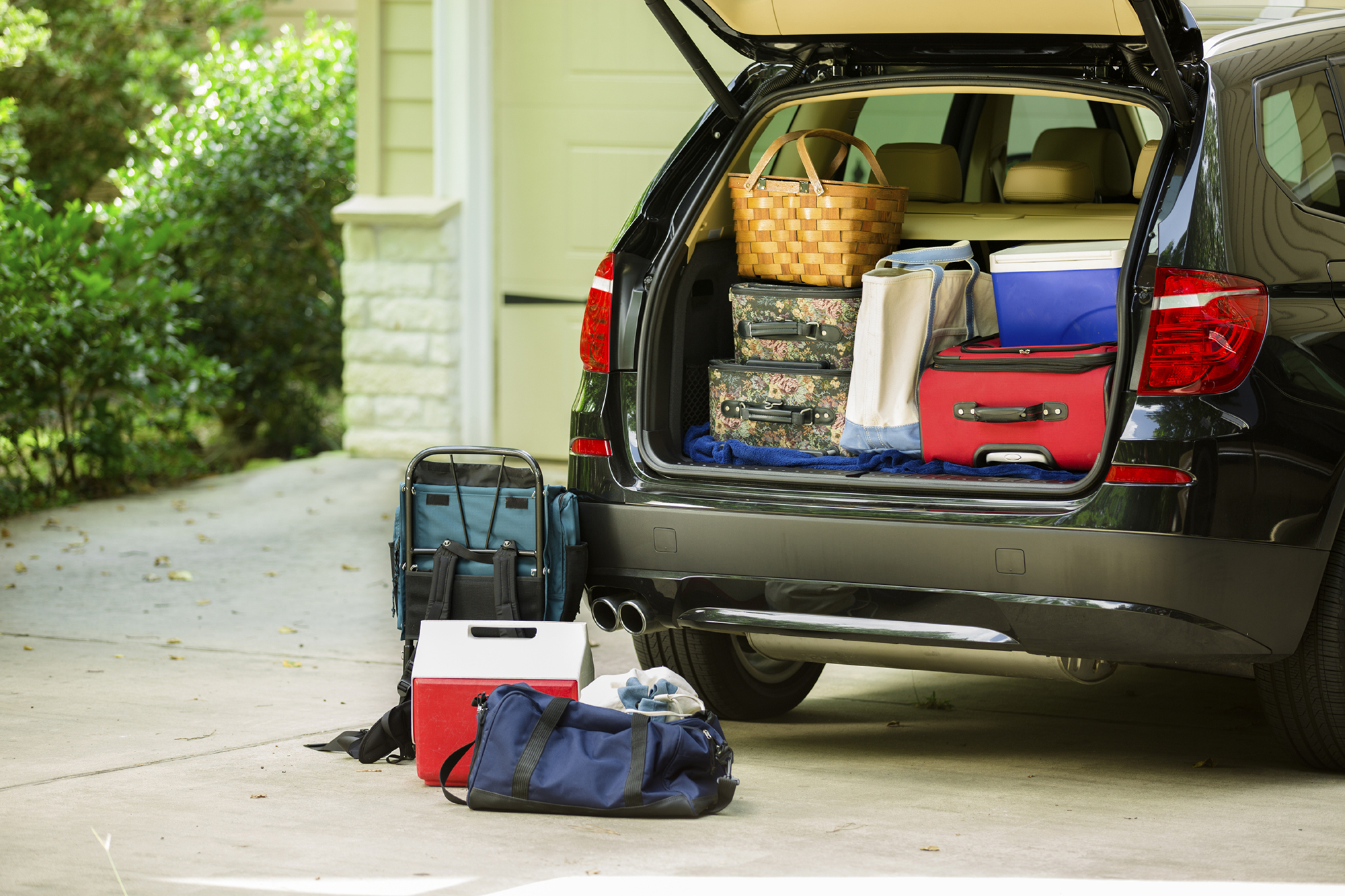 Auto inpakken voor vakantie