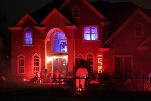 halloween smart home