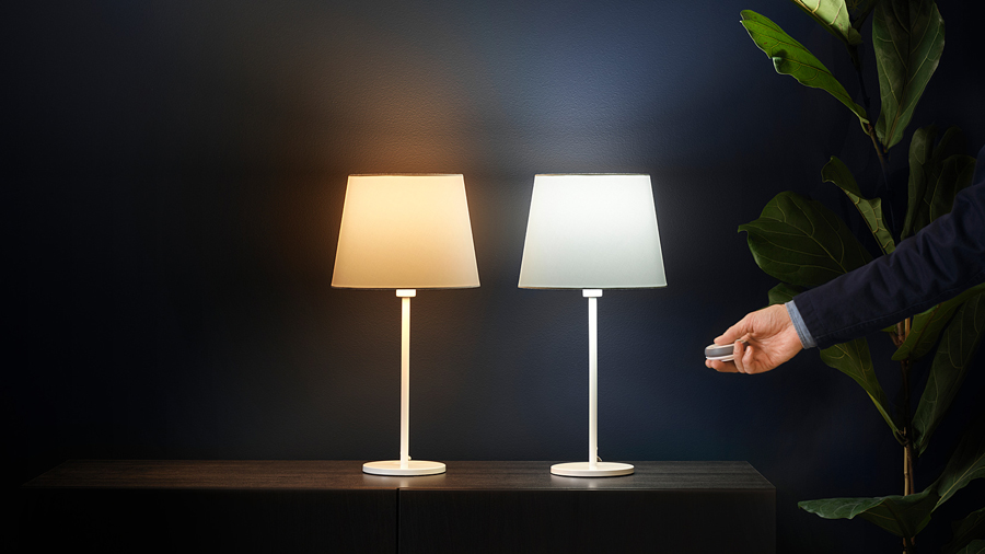 wit dimbaar vs. tunable licht van zigbee fabrikant Ikea Trådfri