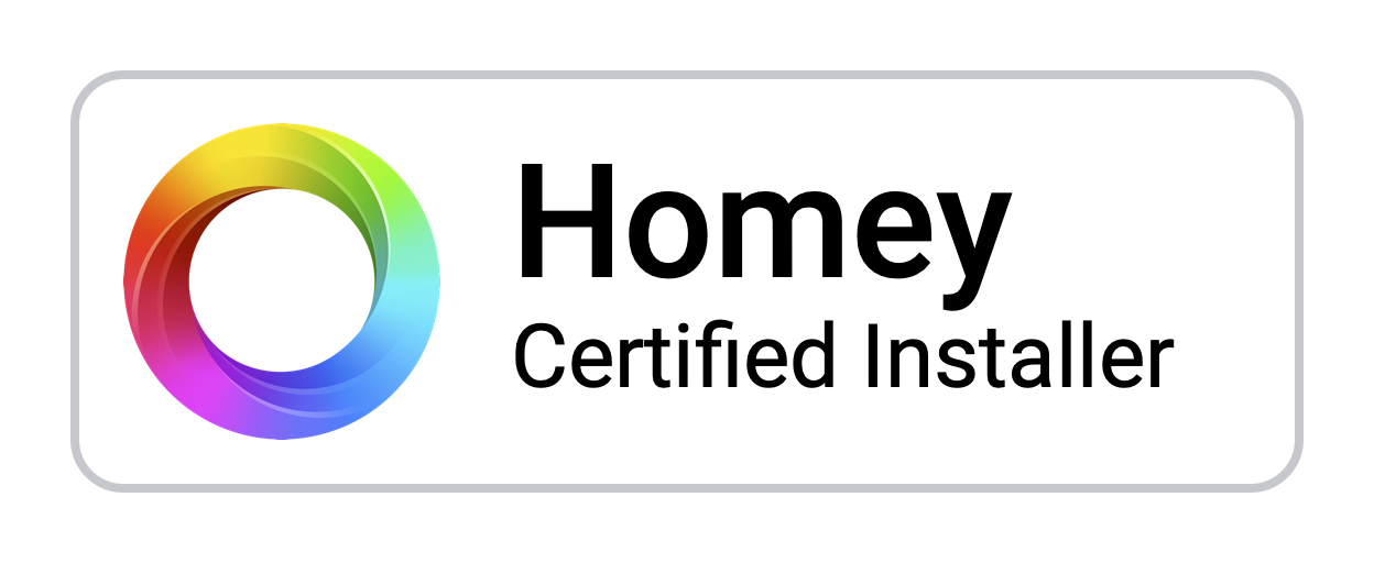 Homey Certified Installer Badge