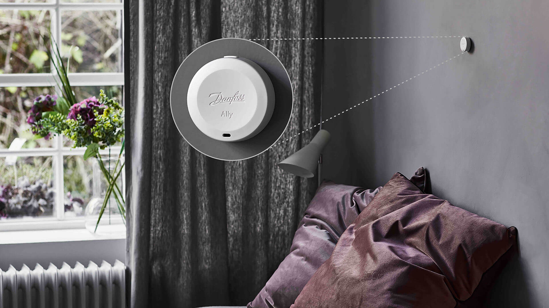 Danfoss Works with Homey Ally Room Sensor
