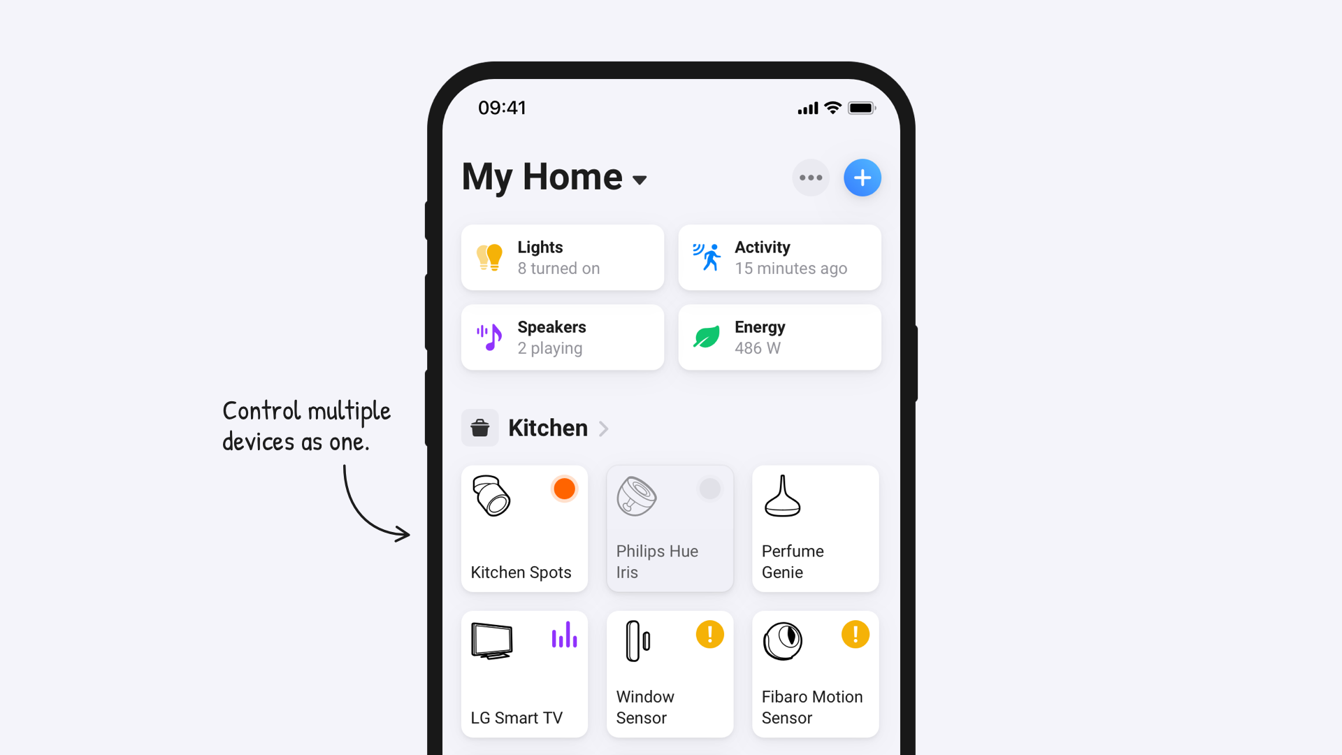 Control multiple devices as one